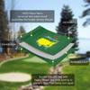 CoGolfing Major Golf Flag Mini, 8x6 Inch, Double-Sided Silk-Screened, Fade-Resistant 420D Nylon, Ideal for Backyard Practice Putting Green, Green, 1-Pack view 2