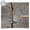 Canopy Stakes Tent Peg Puller Hook Fishbone Floor Nail Pile Rope Buckle Camping Tarp Shelter view 4
