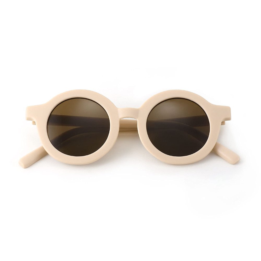 FEISEDY Cute Round Sunglasses for Kids Girls Boys Babies UV400 Protection Pecfect for Outdoor Activities or Gifts B2788