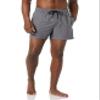 Amazon Essentials Men's Swim Trunks with Mesh Lining, Pockets, Drawstring Closure, Charcoal, XX-Large view 1