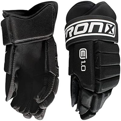 TronX E1.0 Ice Roller Senior & Junior Hockey Gloves (13 Inch)