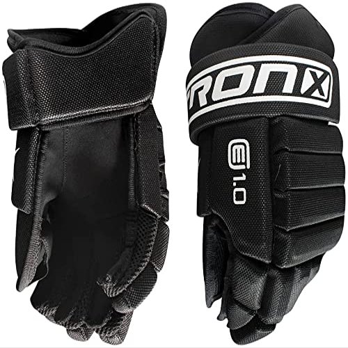 TronX E1.0 Ice Roller Senior & Junior Hockey Gloves (13 Inch)