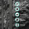 TECEUM 2 Inch Webbing  Charcoal  50 Yards  2 Heavy-Duty Wide Webbing for Outdoors Indoors Crafting DIY view 3