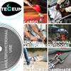 TECEUM 2 Inch Webbing  Charcoal  50 Yards  2 Heavy-Duty Wide Webbing for Outdoors Indoors Crafting DIY view 4