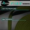 TECEUM 2 Inch Webbing  Khaki  50 Yards  2 Heavy-Duty Wide Webbing for Outdoors Indoors Crafting DIY view 2