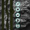 TECEUM 2 Inch Webbing  Khaki  50 Yards  2 Heavy-Duty Wide Webbing for Outdoors Indoors Crafting DIY view 3