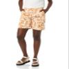 Daily Ritual Women's Soft Dressing Short, Terracotta White Brushstroke, X-Large view 4
