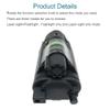 MOSANDON Compact Flashlight with Laser Sight, Green Red Laser Sight and 200 Lumens Flashlight Combo with Remote Pressure Switch Pad for 20mm Weaver Picatinny Rail Mount for Pistol Handgun Rifles view 4