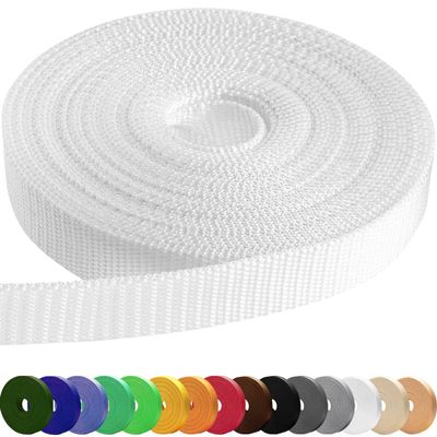 TECEUM 2 Inch Webbing White 50 Yards 2 Heavy-Duty Wide Webbing for Outdoors Indoors Crafting DIY