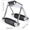 YRHH Exercise Cable Handle,V-Shaped Drop Bar,Durable Chinning Triangle Bar Handle Gym Exercise Cable Handle Attachment view 3