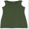 Amazon Essentials Women's Lightweight Jersey Slim-Fit Tank Mini Dress, Dark Olive, Large view 4