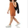 Amazon Essentials Women's Lightweight Jersey Slim-Fit Tank Mini Dress, Toffee Brown, Small view 3