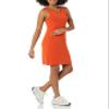 Amazon Essentials Women's Lightweight Jersey Slim-Fit Tank Mini Dress, Rust Orange, XX-Large view 4