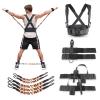 Boxing Resistance Bands Set, YNXing Power Punch Pro for Muay Thai Karate Bounce Combat MMA Fitness Basketball Volleyball Football Training Vertical Jump Squat view 1