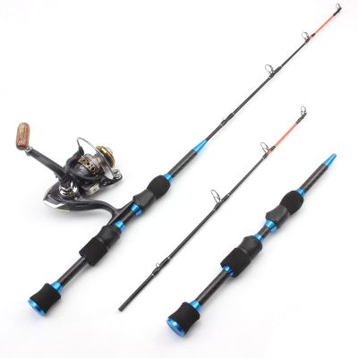 65cm 70g Winter Ice Fishing Rod 2 Sections Carbon Super Hard Rotating Rod Travel Ice Fishing Rod Reel Combination Big Fish Carp Rod, Stick Roll Combo, Pesca ZYHYD (Color : Fishing Rod and Reel)