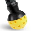 QOGIR Pickleball Ball Retriever: Easy Pickleball Ball Accessory to Pick Up Pickleball Balls Without Bending Over, Attaches to Pickleball Paddle Bottom, Fits Any Pickleball Paddles, Black view 1
