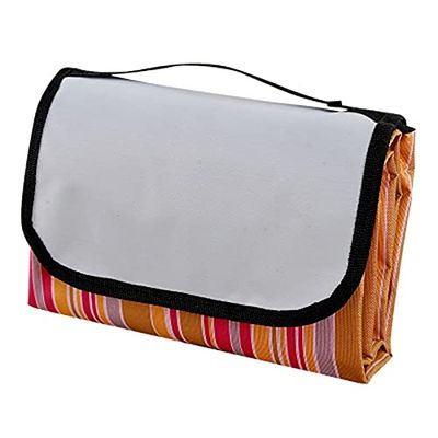 Portable Beach Blanket Waterproof Picnic Blanket Indoor and Outdoor Picnic Mat Suitable for Camping,Hiking,Beach Party (Color : C)