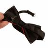 Hovico Classic Pre-Tied Bow Tie,Elegant Adjustable Pre-tied bow ties fit Formal Solid Tuxedo for Adults & Children view 3