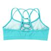 Manyakai Kids Girls Basic Sports Bra Criss Cross Back Workout Cami Crop Top Gymnastics Dance Performing Top Mint Green 4 Years view 4