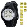 Yamasa Pedometer DEMPA MANPO TM-460BS Black x Silver view 2