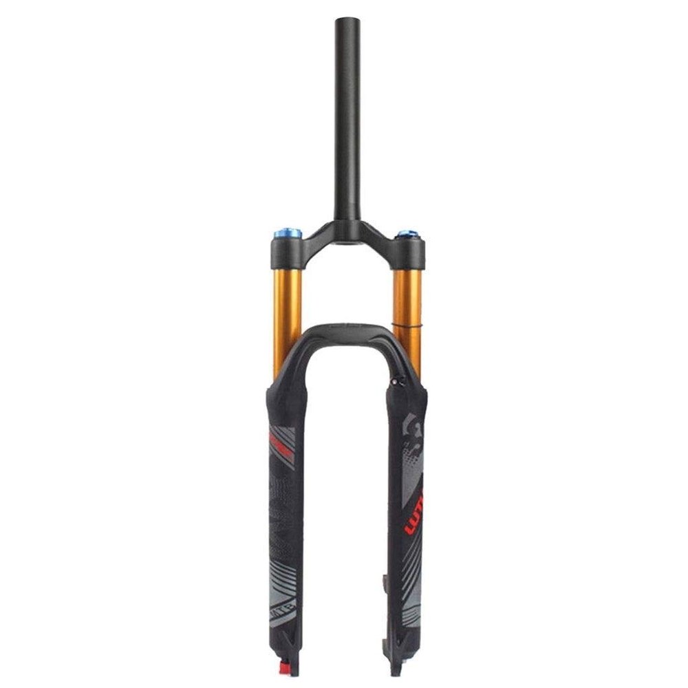 LvTu Suspension Fork 26" 27.5" 29", Air Forks 26 27.5 29 inch, Mountain Bike Front Fork 26 27.5 29 er (Size : 27.5 inches)
