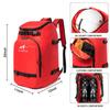 Hamish Ski Boot Bag,1.76cu ft 50L Waterproof large capacity Ski Boots Bag Backpack,Snowboard Travel Lightweight Ski Bag Backpack for Ski Helmet, Goggles, Gloves, Skis, Snowboard & Accessories view 2