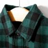 AGQT Toddler Boys Christmas Outfit Green Plaid Suit Long Sleeve T-Shirt Jumpsuit Gentleman Formal Xmas One Piece Romper Suit (Green and Black Grid, 18-24 Months) view 4