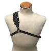 Nanyaciv Sword Shoulder Back Sheath, Medieval Retro Sword Shoulder Back Frog Holder, Lightweight Men Warrior Costume Rapier Leather Buckle Holster for Role Playing Halloween Functional view 4