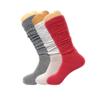 AWS/American Made 3 Pairs Multicolor Scrunch Socks Shoe Size 5 to 10 view 1