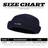 Croogo Winter Hat Acrylic Knit Cuff Watch Cap Classic Soft Warm Ski Hat Unisex Shorter Fisherman Beanie,Navy Blue-OG05 view 4