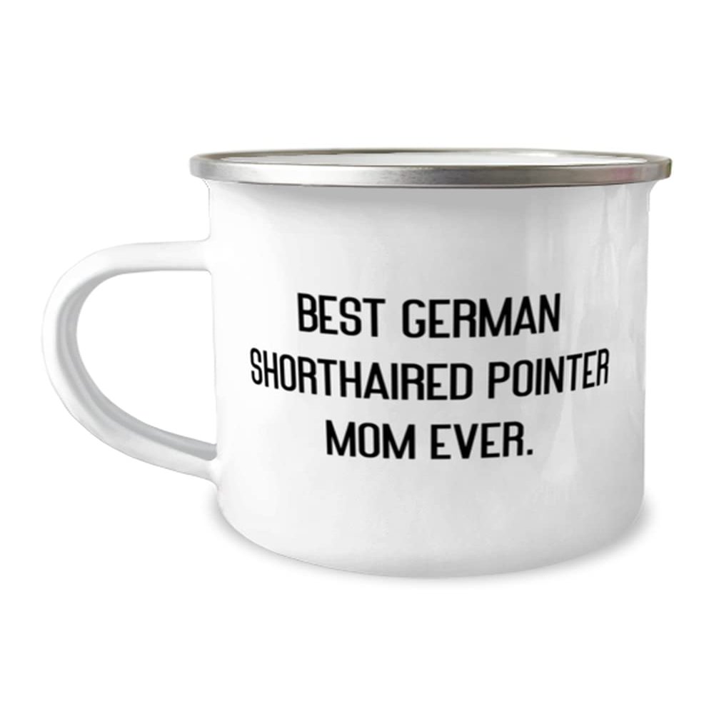 Inspirational German Shorthaired Pointer Dog Gifts, Best German Shorthaired, German Shorthaired Pointer Dog 12oz Camping Mug From Friends