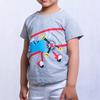 2-8Y Toddler Kids Baby Boys Summer T-Shirt Cotton Short Sleeve Blouse Basketball Soccer Funny Print Tops Clothes view 2