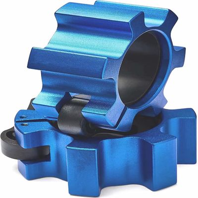 Barbell Clamp,Olympic Barbell Clamps, Quick Release Locking Pair of Pro Weight Collars,2 inch Barbell Clips for Olympic Bars and Weight Plates,1 Pair