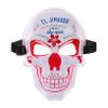 Freebily Halloween Cosplay Props Plastic Japanese Fox Mask Ghost Skull Mask with Straps Back Fasten Type A Red&White One Size view 1