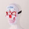 Freebily Halloween Cosplay Props Plastic Japanese Fox Mask Ghost Skull Mask with Straps Back Fasten Type A Red&White One Size view 4
