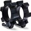 Berfea Barbell Clamps,Olympic Barbell Clamps,Aluminium Alloy Metal Weight Clips,Quick Release Barbell Collar,Dumbbell Locking Spin Clip 2 inch for Weightlifting and Strength Training, 1 Pair view 1