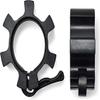 Berfea Barbell Clamps,Olympic Barbell Clamps,Aluminium Alloy Metal Weight Clips,Quick Release Barbell Collar,Dumbbell Locking Spin Clip 2 inch for Weightlifting and Strength Training, 1 Pair view 3