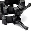 Berfea Barbell Clamps,Olympic Barbell Clamps,Aluminium Alloy Metal Weight Clips,Quick Release Barbell Collar,Dumbbell Locking Spin Clip 2 inch for Weightlifting and Strength Training, 1 Pair view 4