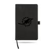 Rico Industries NFL Football Miami Dolphins Black - Primary Laser Engraved Small Notepad view 1