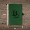 Rico Industries NCAA Boise State Broncos Brown Laser Engraved Small Notepad Journal/Notepad 8.25" x 5.25"- Office Accessory view 3