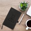 Rico Industries NCAA Arizona State Sun Devils Brown Laser Engraved Small Notepad Journal/Notepad 8.25" x 5.25"- Office Accessory view 3