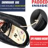 MARITTON Padded Snowboard Bag- Perfect for Air Plane Travel for Snowboard, Goggles, Gloves, Ski Outdoor Camping,Available Length in 155cm 165cm. (BLK, 165CM) view 2