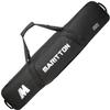MARITTON Padded Snowboard Bag- Perfect for Air Plane Travel for Snowboard, Goggles, Gloves, Ski Outdoor Camping,Available Length in 155cm 165cm. (BLK, 155CM) view 1
