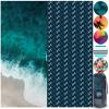 Youphoria Microfiber Quick Dry Beach Towel - Sand Free Beach Towel - Packable, Absorbent, Lightweight Travel Towel, Swimming, Pool, and Camping view 1