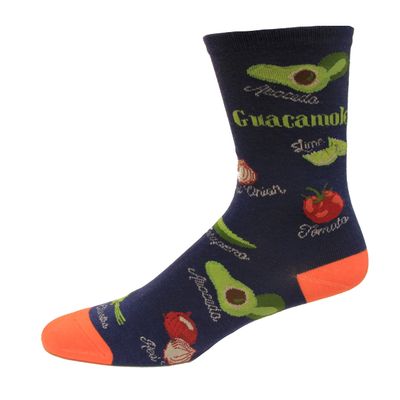 K. Bell Socks Women's Guacamole Crew Socks 1 Pair, Blue, Shoe Size: 410