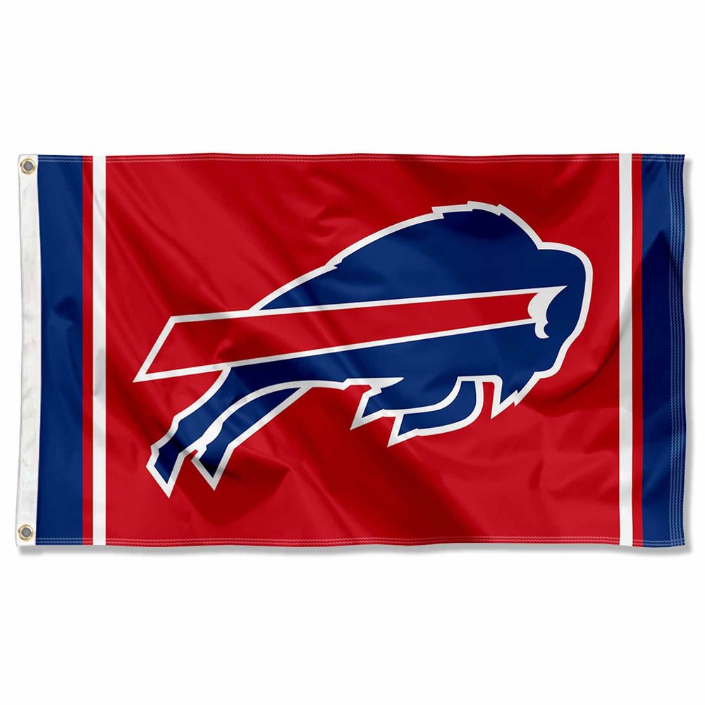 Buffalo Bills Red 3x5 Grommet Flag