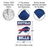 Buffalo Bills White Double Sided Banner Flag view 2