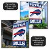 Buffalo Bills White Double Sided Banner Flag view 4