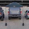 Rightline Gear Universal-Fit Truck Tailgate Portable Canopy Tent, 9.5 by 6 by 8.5 Feet,Blue view 2