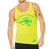 Australia Rugby Tank Top (2X-Large) Neon Yellow view 2